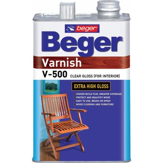 Beger วานิชเงา ภายใน V-500 1/4 กล.