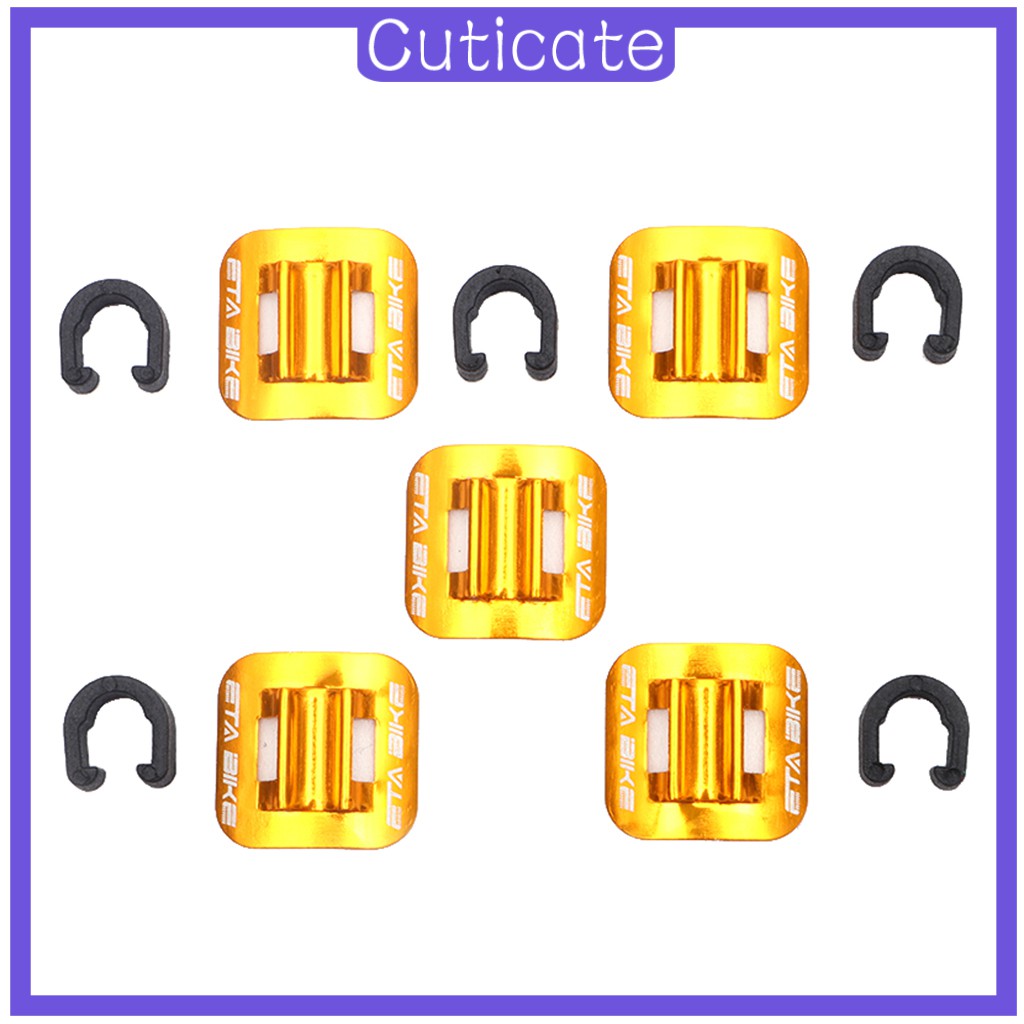 cuticate-คลิปยึดสายเบรคจักรยานเสือภูเขา-5-ชุด