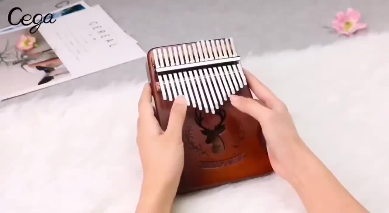 cega-พร้อม-kalimba-cega-คาลิมบา-17-คีย์-calimba-เครื่องดนตรี-keyboard-piano-มะฮอกกานี