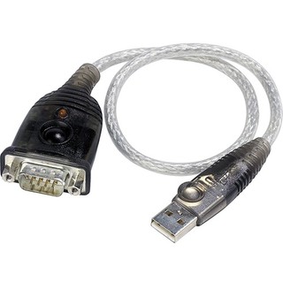 ATEN USB to RS-232 Adapter (35cm)  UC232A สายยูเอสบีออกมาเป็น RS232 ยี่ห้อ Aten สินค้ารับประกันศูนย์ 1 ปี