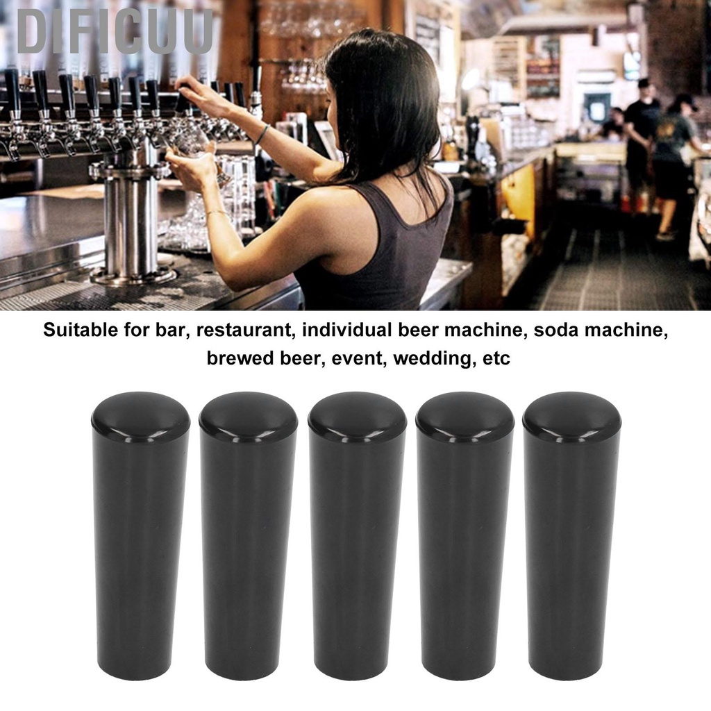 dificuu-5pcs-plastic-beer-tap-handle-fit-for-standard-american-thread-taps-new
