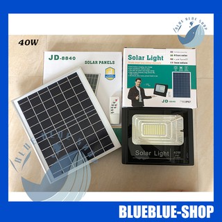 JD ของแท้100% ไฟโซล่าเซลล์ สปอตไลท์ Solar LED รุ่น JD-8840 40W แสงสีขาว,สีวอร์มไวท์
