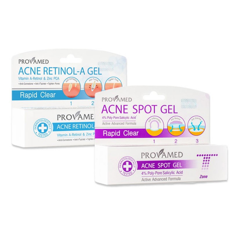 ลด-สิวอุดตัน-สิวอักเสบ-provamed-acne-retinol-a-gel-rapid-clear-acne-spot-gel-10g