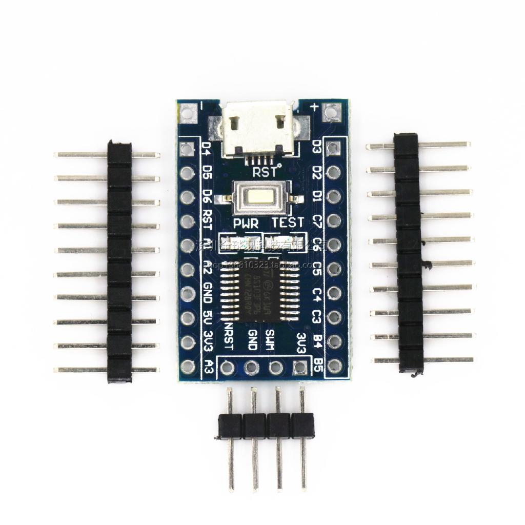 STM8 Development Board ขั้นต่ำของระบบบอร์ดกระดานหลัก STM8S003F3P6 SUNLEPHANT