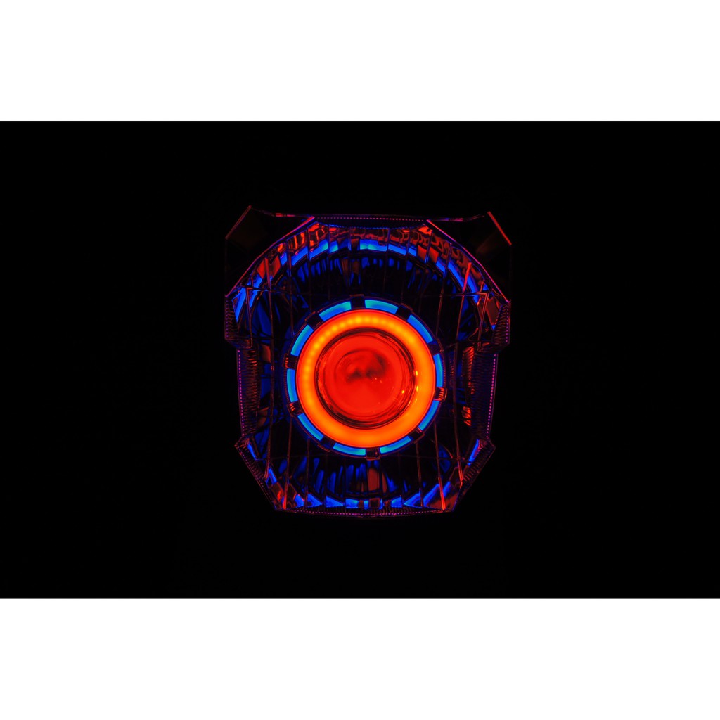 ไฟหน้าโปรเจคเตอร์-สำหรับ-wave-110i-2009-2017-สีแดง-น้ำเงิน