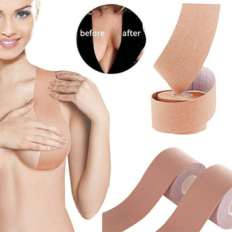 เทปแปะนม-เทปแปะหน้าอก-แปะจุก-boob-tape-พร้อมส่งในไทย