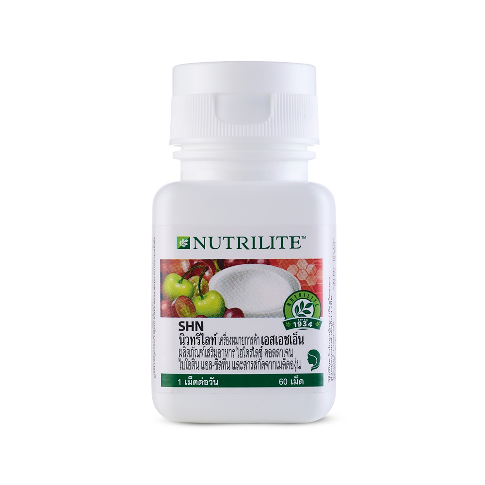 amway-shn-60-เม็ด-ผิว-ผม-เล็บ-nutrilite