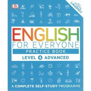 DKTODAY หนังสือ ENGLISH FOR EVERYONE 4:PRACTICE BOOK (DORLING KINDERSLEY)