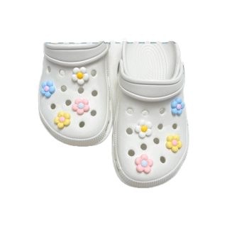 โปรโมชั่น : JIBBITZ  ตัวติดรองเท้าลายดอกไม้ 1ชิ้น