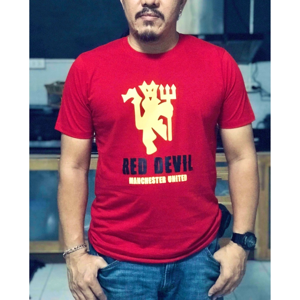 เสื้อยืดแขนสั้นแมนยู-gory-gory-manchester-united