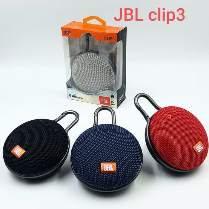 ลำโพง-jbl-clip3-portable-bluetooth-speaker-ของใหม่ของแท้รับประกันศูนย์-1-ปี