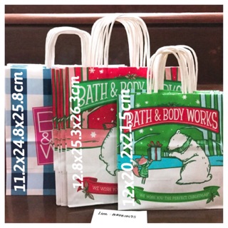 ภาพหน้าปกสินค้าถุงกระดาษ ของใหม่ Bath and Body Work - Bath & Body Works Bag ที่เกี่ยวข้อง