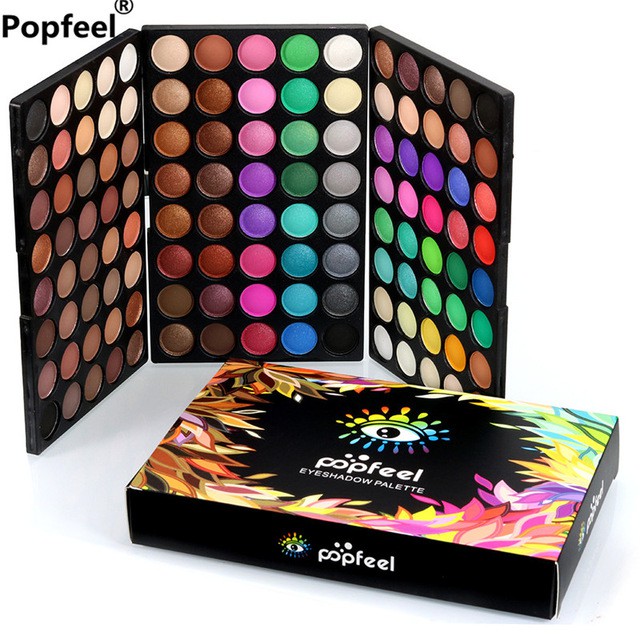 popfeel-พาเลทอายแชโดว์-ชิมเมอร์-เนื้อแมตต์-120-สี