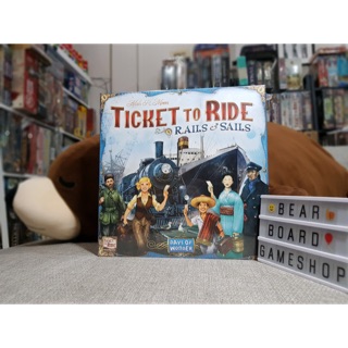 Ticket to ride: Rails &amp; Sails บอร์ดเกมของแท้ (wh)