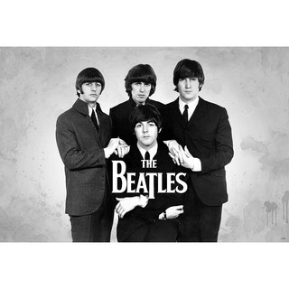 โปสเตอร์ รูปถ่าย วง ดนตรี 4เต่าทอง The Beatles (1960-70) POSTER 24"x35" Inch British Pop Rock MUSIC Photo Vintage V4