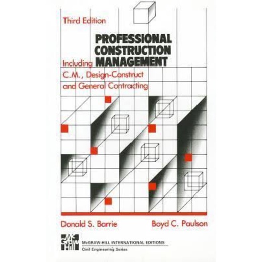 รูปภาพสินค้าแรกของProfessional Construction Management 3rd Edition (English book)