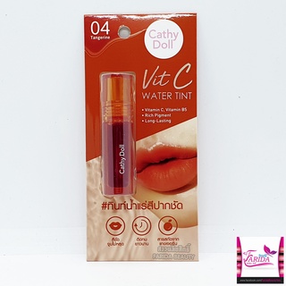 🔥โปรค่าส่ง25บาท🔥 Cathy Doll Vit C Water Tint เคที่ดอลล์ วิตซี วอเตอร์ ทิ้นท์ ลิปทิ้นท์ ลิป เซเว่น