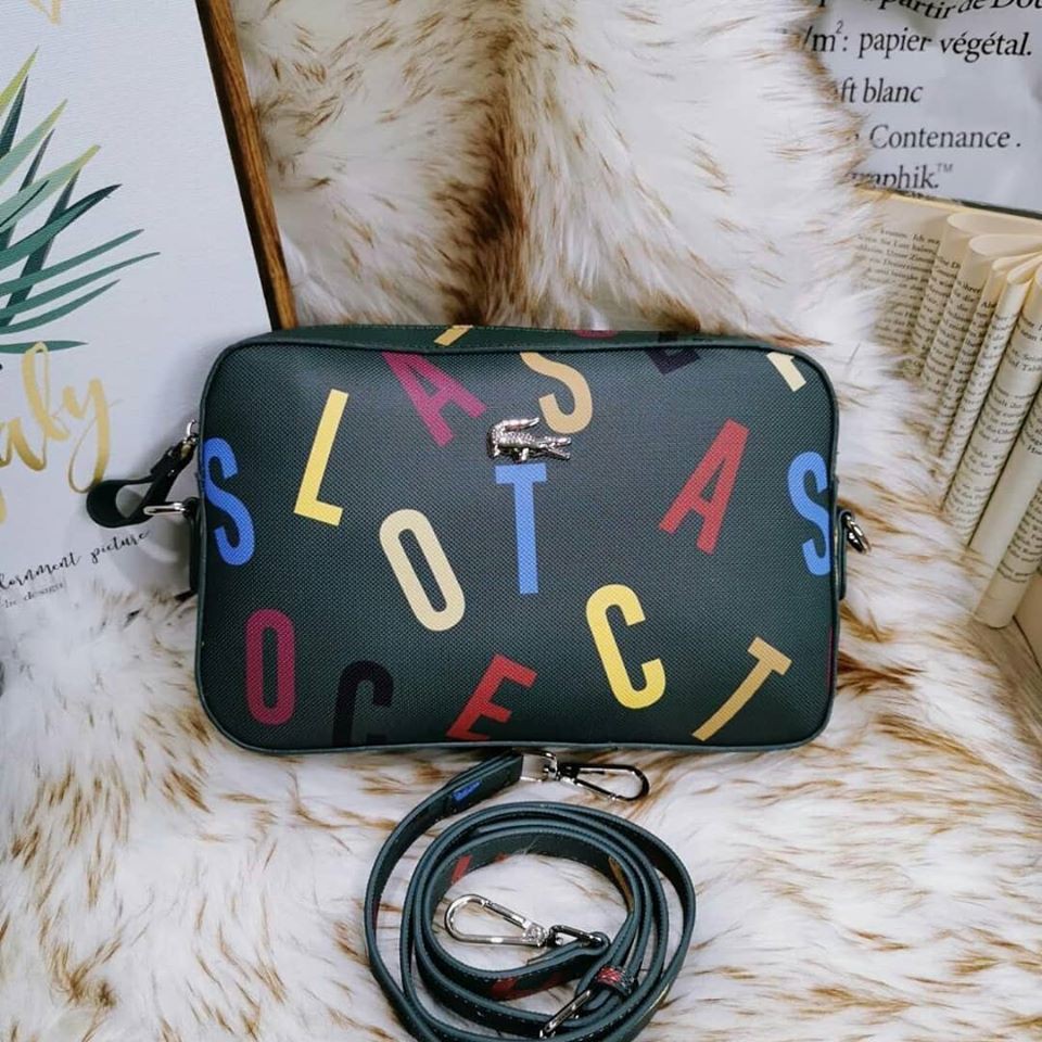 NEW ARRIVAL! LACOSTE MESSENGER BAG Shopee Thailand