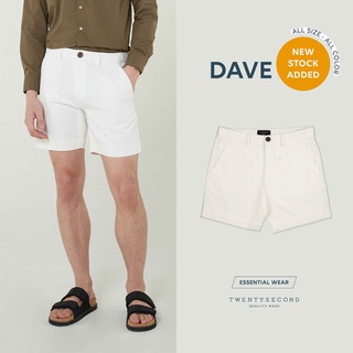 ภาพหน้าปกสินค้าTWENTYSECOND กางเกงขาสั้น รุ่น Dave - สีขาว / White ที่เกี่ยวข้อง