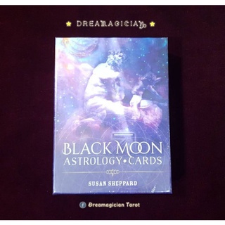 ไพ่ออราเคิลดวงดาวและจักรราศี Black Moon Astrology Oracle ไพ่ออราเคิลแท้ลดราคา ไพ่ยิปซี ไพ่ทาโร่ต์ Tarot Oracle Cards