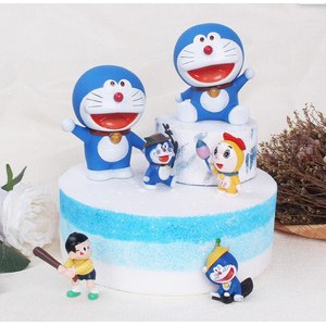 ภาพหน้าปกสินค้าDORAEMON ชุดโมเดลโดราเอมอนสําหรับตกแต่งเค้ก 6 ชิ้น / ชุด จากร้าน beauty_angel.th บน Shopee