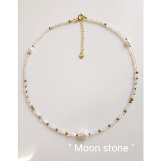 สร้อยคอ (NL007) "MOON STONE" มูนสโตน