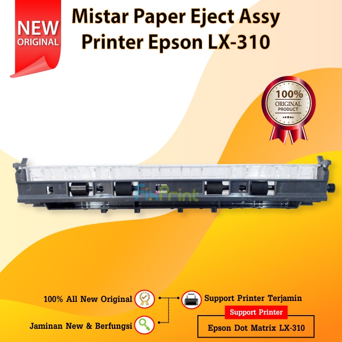 ไม้บรรทัดกระดาษ Eject Assy Epson LX-310 LX310 เครื่องพิมพ์ความตึงเครียด ...