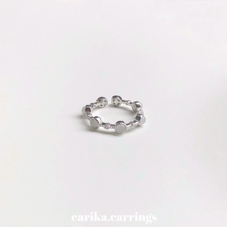 ภาพหน้าปกสินค้า(กรอกโค้ด EARIKA1 ลด 50.-) earika.earrings - Julia ring แหวนเงินแท้ ฟรีไซส์ปรับขนาดได้ ที่เกี่ยวข้อง