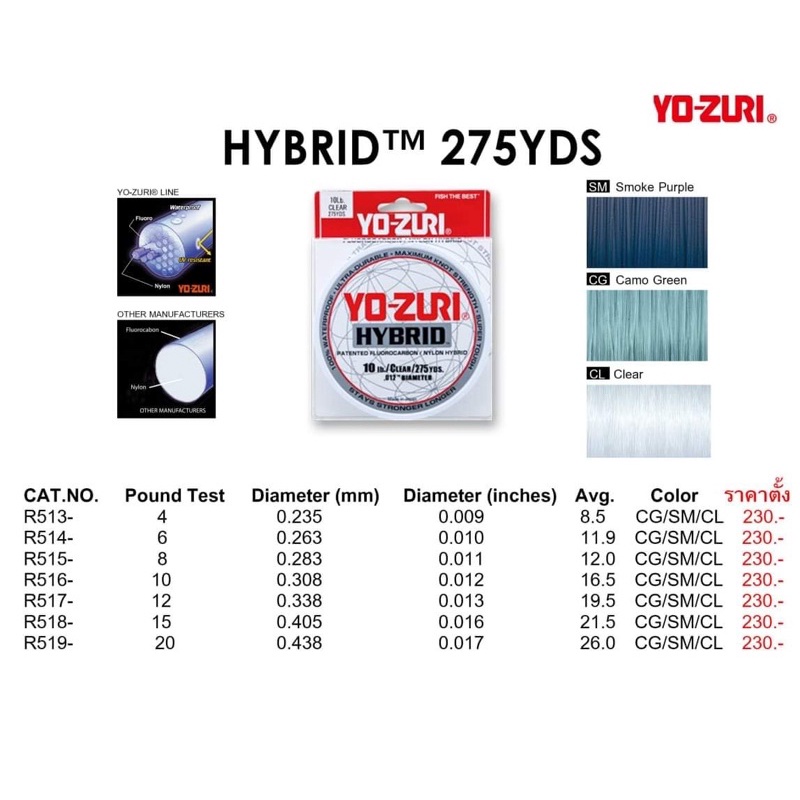 yo-zuri-hybrid-yozuri-สายไนล่อน-fluorocabon-สีขาวใส-ความยาว-275-yds