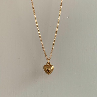 MINI HEART GOLD/ 14K สร้อยจี้หัวใจมินิ