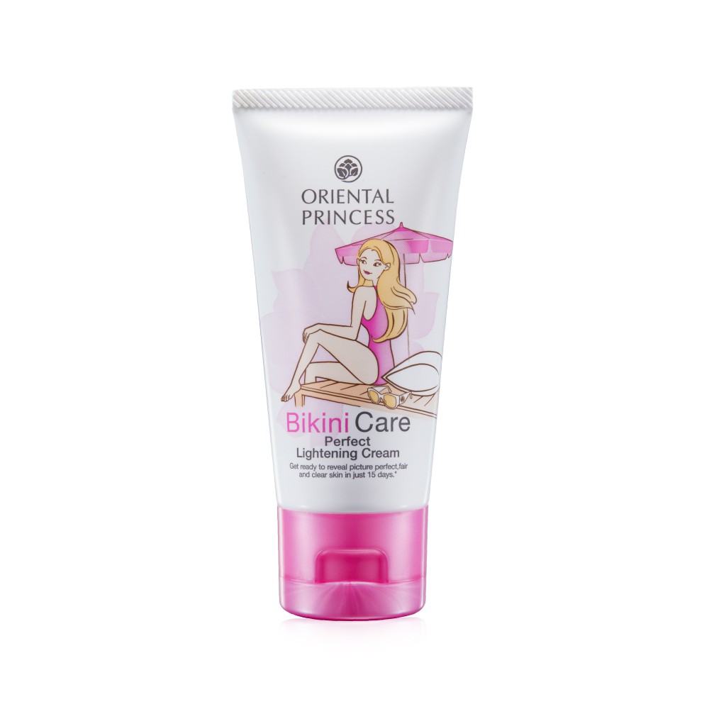 ภาพหน้าปกสินค้าOriental Princess Bikini Care Perfect Lightening Cream 50g. จากร้าน oriental_princess บน Shopee