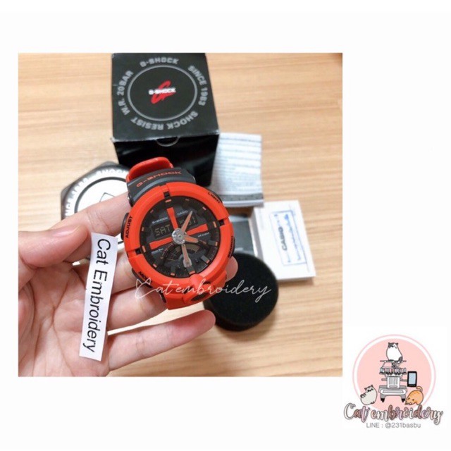 ส่งต่อ-นาฬิกา-g-shock-ga-500p-4adr-ของแท้-สภาพดี-ไม่ผ่านการใช้งาน