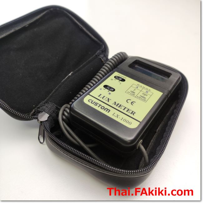 LX-1000 LUX METER ,เครื่องวัดแสงลักซ์, เครื่องวัดความส่องสว่าง สเปค ...