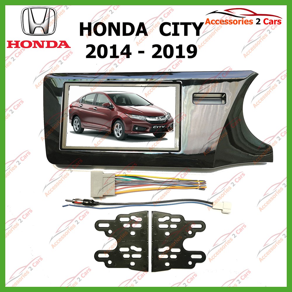 หน้ากากเครื่องเล่น-honda-city-2din-ปี2014-2019-รหัส-nv-ho-090