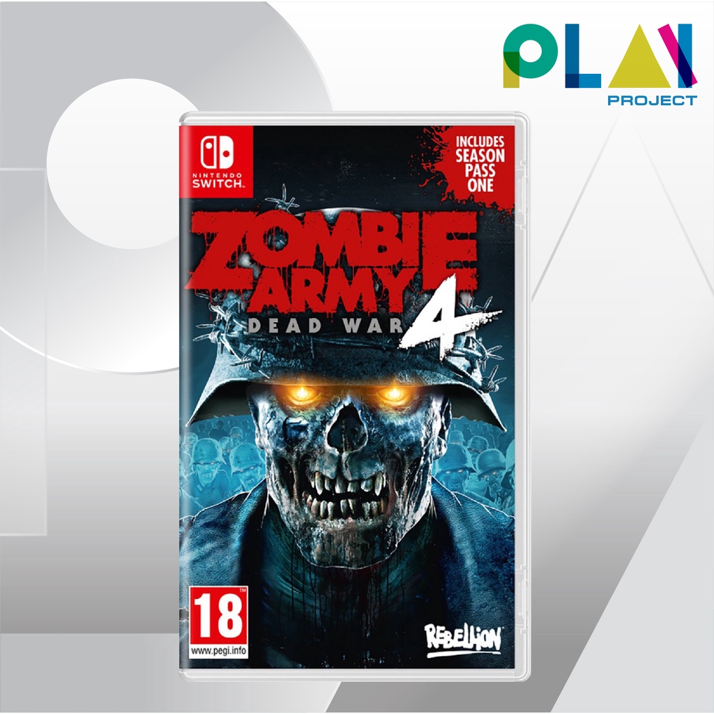 Nintendo Switch : Zombie Army 4 : Dead War [มือ1] [แผ่นเกมนินเทน