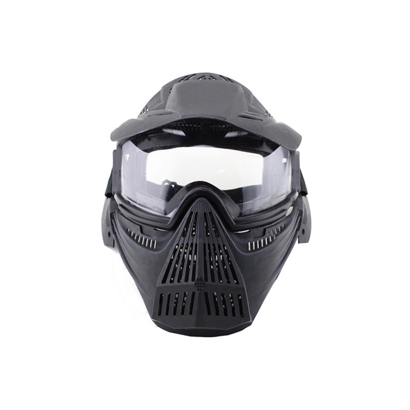 ภาพสินค้าMens Outdoor Sports CS Transformers Face Protection Sunproof PC Lens Tactical Mask จากร้าน dananaoteduo.th บน Shopee ภาพที่ 6