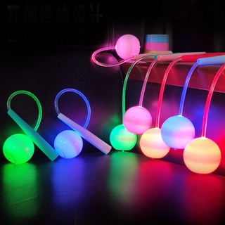 [พร้อมส่ง]เชือกกระโดดไร้สาย ที่กระโดดเชือกไร้สาย มีไฟ LED แถมถ่านสำรอง colorful skipping rope