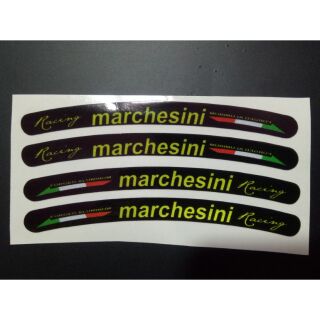 สติ๊กเกอร์ติดล้อ marchesini