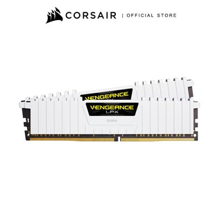 CORSAIR RAM VENGEANCE® LPX 16GB (2 x 8GB) DDR4 DRAM 3200MHz C16 Memory Kit – White