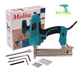 Molita เครื่องยิงแม็กไฟฟ้า ตะปูไฟฟ้า ขาเดี่ยว F30 ปรับรอบได้ 6 ระดับ 3000W