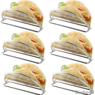 ภาพหน้าปกสินค้าStainless Steel Taco Rack, Taco Shells Holder Stand for Kitchen Home Restaurant ซึ่งคุณอาจชอบสินค้านี้