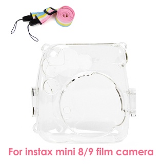 ภาพหน้าปกสินค้าเคสใส สำหรับ กล้องโพลารอยด์ Fujifilm Instax Mini 8 9 ที่เกี่ยวข้อง