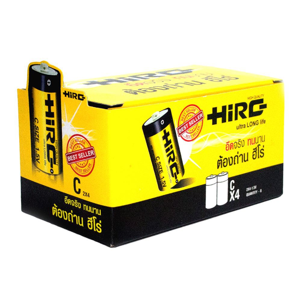 battery-c-hiro-642310101-2ea-ถ่านธรรมดา-c-hiro-642310101-2-ก้อน-ไฟฉายและอุปกรณ์-ไฟฉายและไฟฉุกเฉิน-งานระบบไฟฟ้า-battery-c