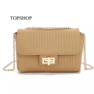 รหัส BM-457  Brand : TOPSHOP  Size : กว้าง 7 cm.ยาว 22 cm.สูง 14 cm.