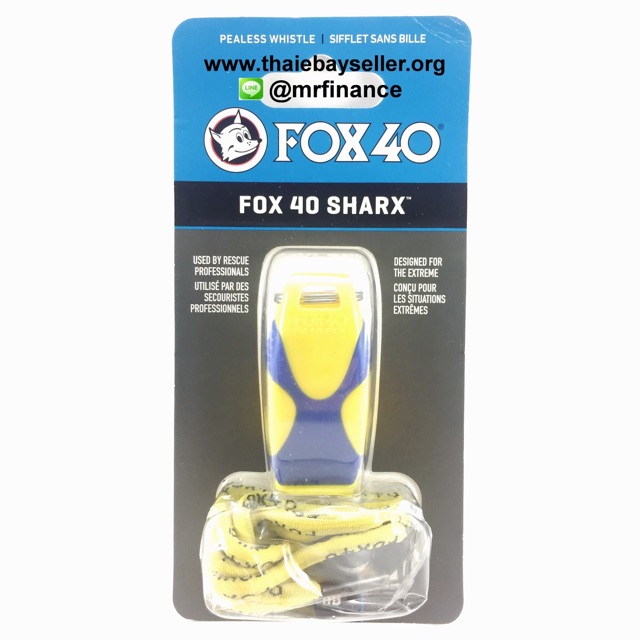 ภาพสินค้านกหวีด Fox40 SHARX + LANYARD 120dB ของใหม่ ของแท้ จากร้าน mrfinance บน Shopee ภาพที่ 8