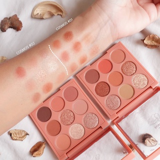 MYCA THE COSMOS EYESHADOW PALETTE อายแชโดว์ ไมก้า 9 สี ใหม่ล่าสุด จาก ไมก้า เนื้อเน่ียนสวน ติดทน ยาวนานทั้งวัน