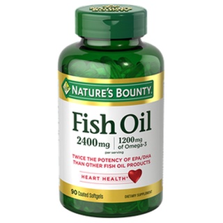 ภาพหน้าปกสินค้าNature\'s Bounty® Fish Oil 2400 mg 90 Sofs ที่เกี่ยวข้อง
