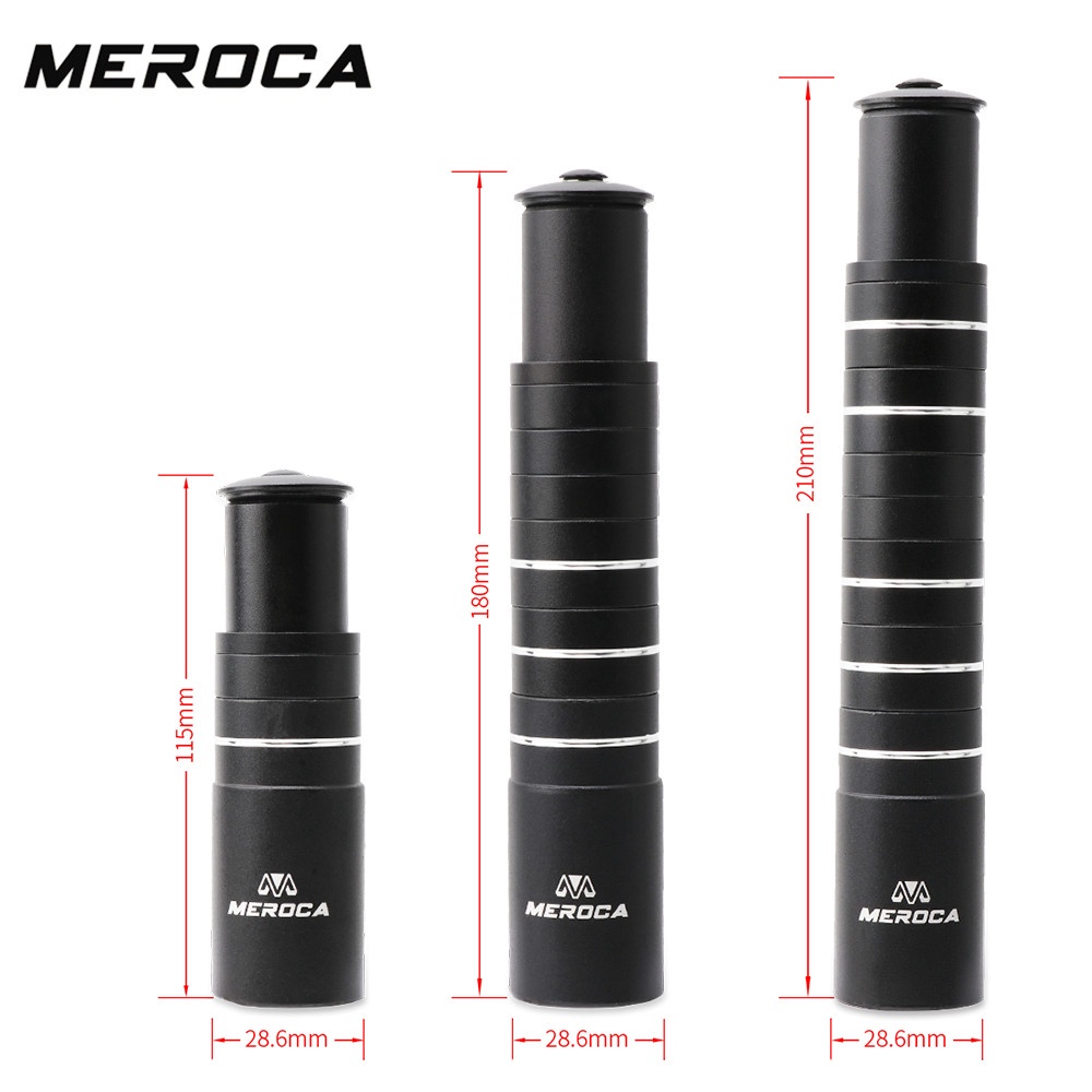 Meroca จักรยานเสือภูเขา Handlebar Raiser Handle Bar Lift Faucet ...