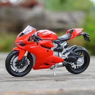 ♨✲Maisto 1:18 Ducati 1199 Panigale Static Die Cast Vehicles Collectible Motorcycle Model Toys