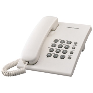 ภาพขนาดย่อของภาพหน้าปกสินค้าโทรศัพท์ตั้งโต๊ะ PANASONIC KX-TS500MX รับประกัน 1 ปี KX-TS500 จากร้าน siam_oa4978080 บน Shopee